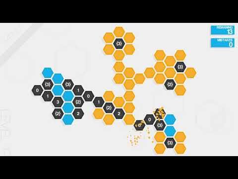Video guide by keyboardandmug: Hexcells Level 4-4 #hexcells