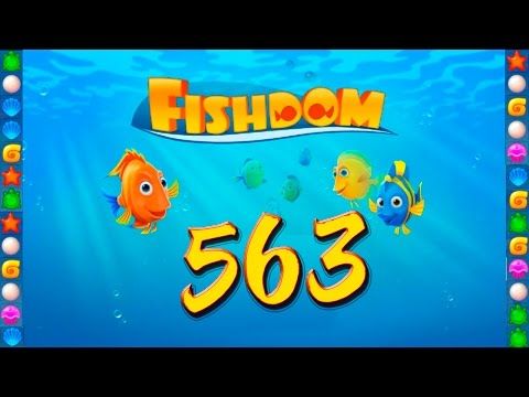 Video guide by GoldCatGame: Fishdom: Deep Dive Level 563 #fishdomdeepdive