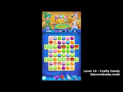 Video guide by Mobile Gamer's Guide: Crafty Candy Level 16 #craftycandy