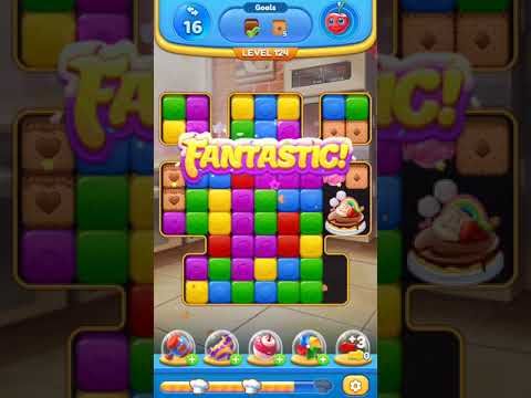 Video guide by Christopher Ervin: Yummy Cubes Level 124 #yummycubes