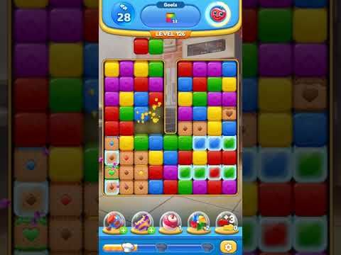Video guide by Christopher Ervin: Yummy Cubes Level 126 #yummycubes