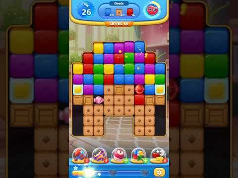 Video guide by Christopher Ervin: Yummy Cubes Level 66 #yummycubes