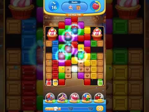 Video guide by Christopher Ervin: Yummy Cubes Level 118 #yummycubes