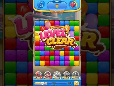 Video guide by Christopher Ervin: Yummy Cubes Level 17 #yummycubes
