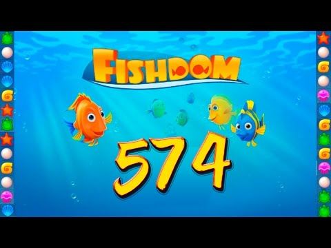 Video guide by GoldCatGame: Fishdom: Deep Dive Level 574 #fishdomdeepdive
