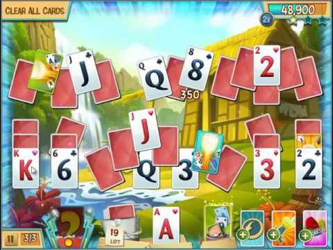 Video guide by Game House: Fairway Solitaire Level 50 #fairwaysolitaire
