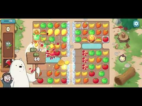 Video guide by Mint Latte: We Bare Bears Match3 Repairs Level 188 #webarebears