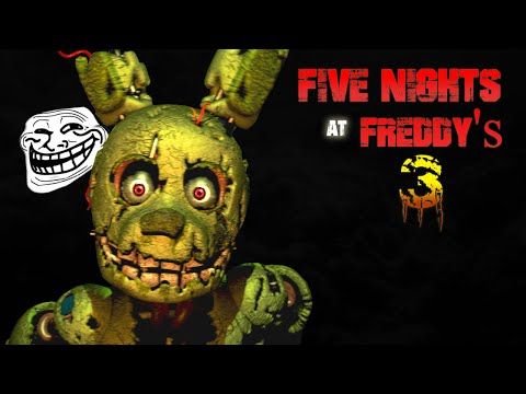 Video guide by ThisIsLegacy: Five Nights at Freddy's 3 Level 30 #fivenightsat