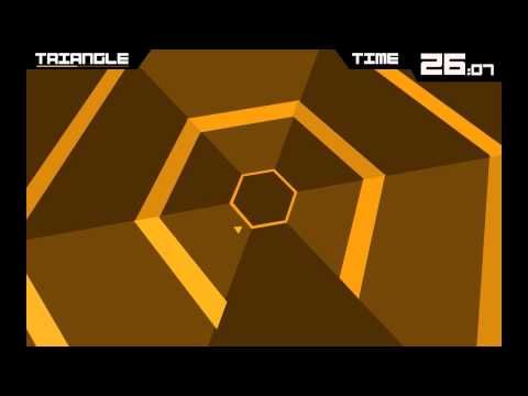 Video guide by TheRelaxingEnd: Super Hexagon level 1 #superhexagon