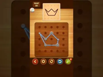 Video guide by VS Videos: Line Puzzle: String Art Level 32 #linepuzzlestring