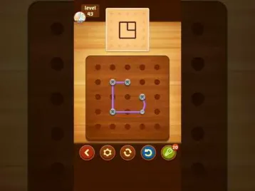 Video guide by VS Videos: Line Puzzle: String Art Level 43 #linepuzzlestring