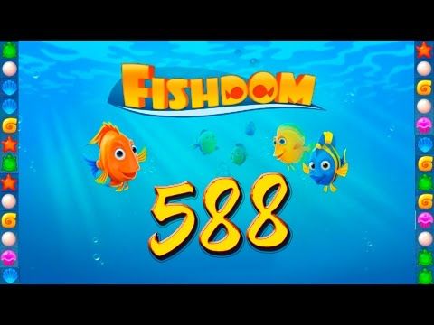Video guide by GoldCatGame: Fishdom: Deep Dive Level 588 #fishdomdeepdive