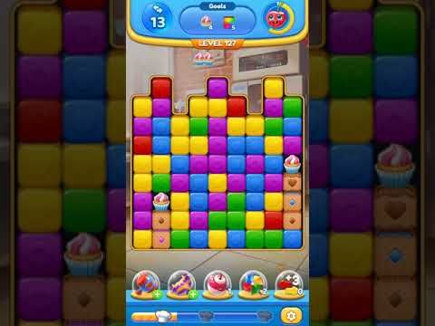 Video guide by Christopher Ervin: Yummy Cubes Level 127 #yummycubes