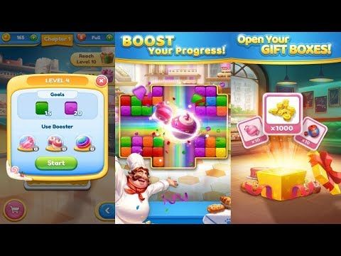 Video guide by Android Games: Yummy Cubes Level 4 #yummycubes
