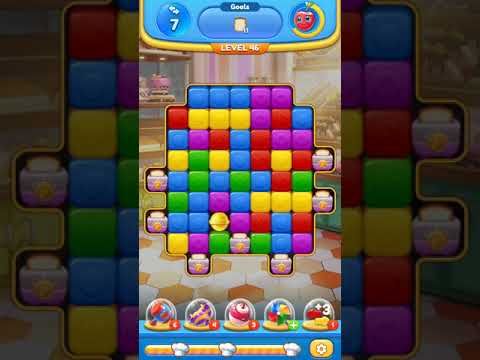 Video guide by Christopher Ervin: Yummy Cubes Level 46 #yummycubes