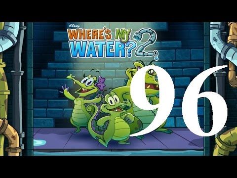 Video guide by iOS Games Channel: Where's My Water? Level 96 #wheresmywater