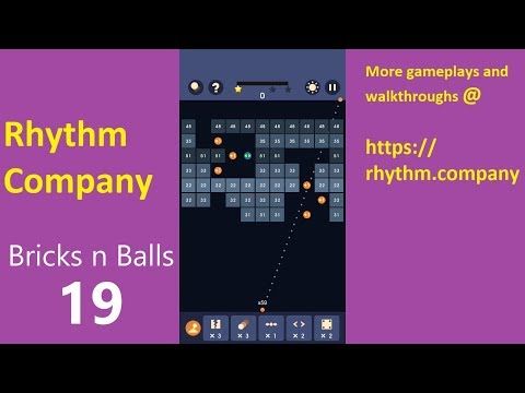 Video guide by Rhythm Company: Bricks n Balls Level 19 #bricksnballs