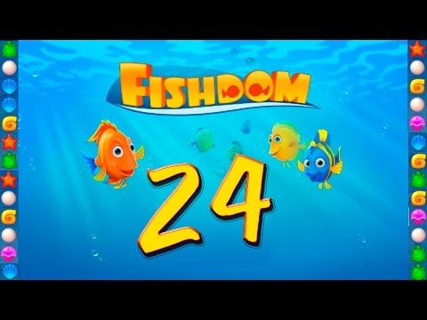 Video guide by GoldCatGame: Fishdom: Deep Dive Level 24 #fishdomdeepdive