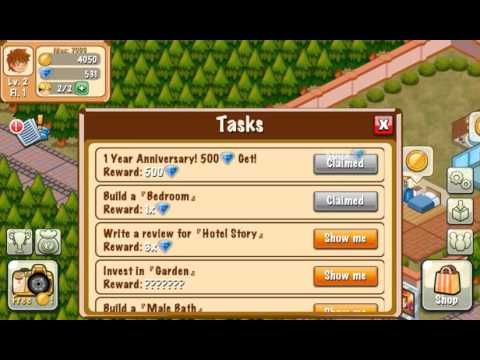 Video guide by Games Playthroughs: Hotel Story Level 1 #hotelstory