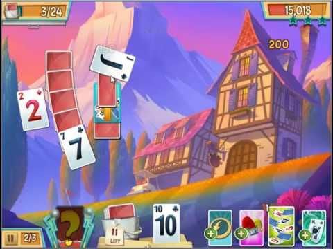 Video guide by Game House: Fairway Solitaire Level 198 #fairwaysolitaire