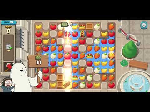 Video guide by Mint Latte: We Bare Bears Match3 Repairs Level 263 #webarebears