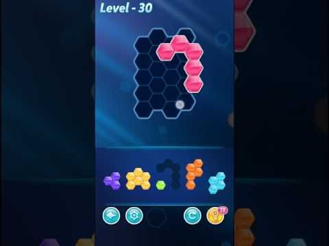 Video guide by Linnet's How To: Block! Hexa Puzzle Level 30 #blockhexapuzzle