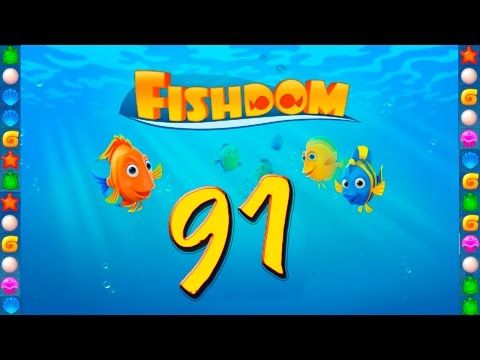 Video guide by GoldCatGame: Fishdom: Deep Dive Level 91 #fishdomdeepdive