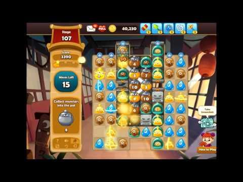 Video guide by fbgamevideos: Monster Busters: Link Flash Level 107 #monsterbusterslink