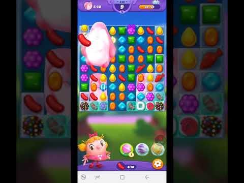 Video guide by Blogging Witches: Candy Crush Friends Saga Level 242 #candycrushfriends