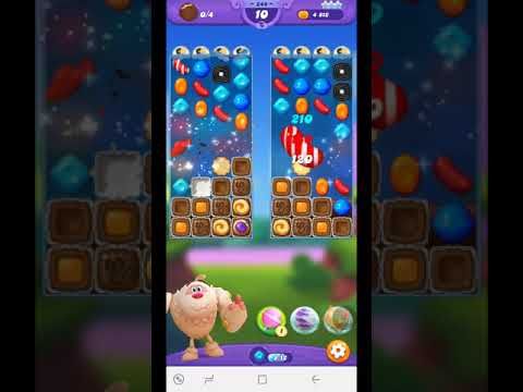 Video guide by Blogging Witches: Candy Crush Friends Saga Level 244 #candycrushfriends