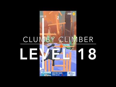Video guide by Giant Tree: Clumsy Climber Level 18 #clumsyclimber
