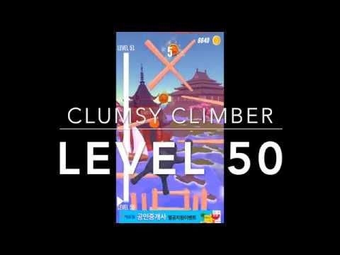 Video guide by Giant Tree: Clumsy Climber Level 50 #clumsyclimber