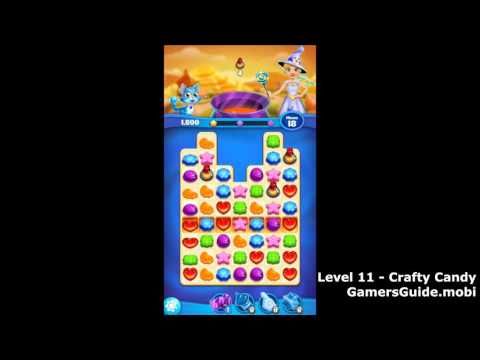 Video guide by Mobile Gamer's Guide: Crafty Candy Level 11 #craftycandy