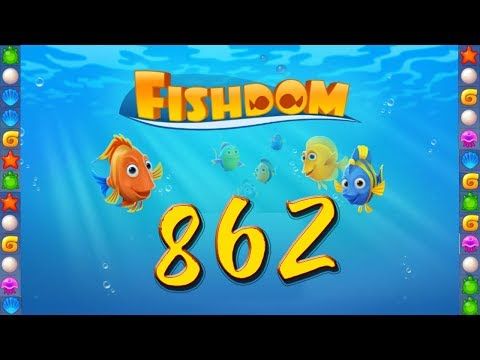 Video guide by GoldCatGame: Fishdom: Deep Dive Level 862 #fishdomdeepdive