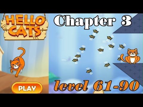 Video guide by OjOGaming: Hello Cats! Level 61-90 #hellocats