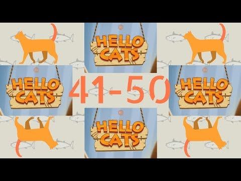 Video guide by NoCommentaryGameplay: Hello Cats! Level 41-50 #hellocats