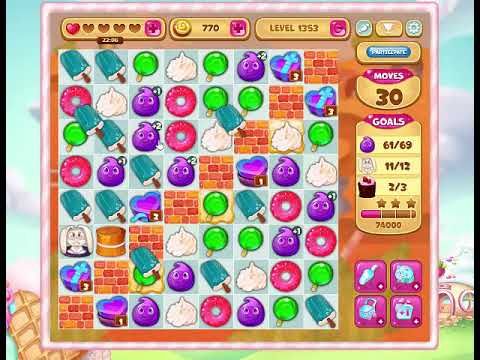 Video guide by Gamopolis: Candy Valley Level 1353 #candyvalley