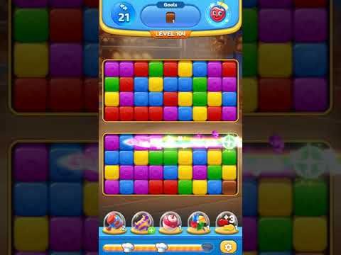 Video guide by Christopher Ervin: Yummy Cubes Level 104 #yummycubes