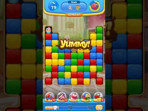 Video guide by Christopher Ervin: Yummy Cubes Level 67 #yummycubes