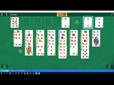 Video guide by Joe Bot - Social Games: Freecell Level 1 #freecell