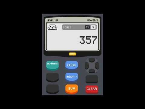 Video guide by TheGameAnswers: Calculator 2: The Game Level 187 #calculator2the