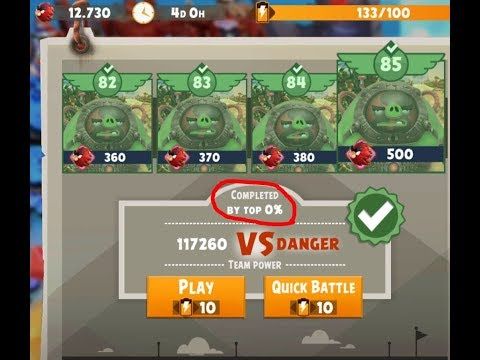 Video guide by PlAyNoGaMeS: Angry Birds Evolution Level 85 #angrybirdsevolution