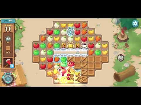 Video guide by Mint Latte: Match-3 Level 217 #match3