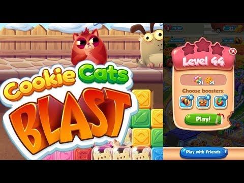 Video guide by Android Games: Cookie Cats Blast Level 44 #cookiecatsblast