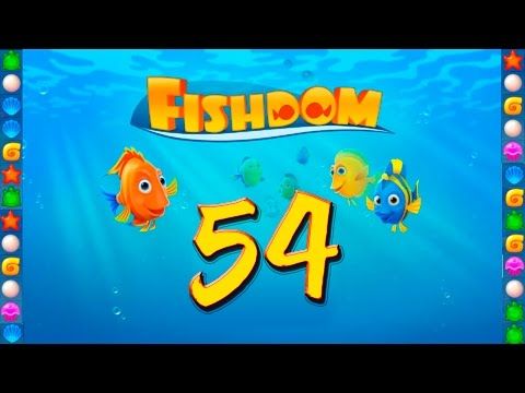 Video guide by GoldCatGame: Fishdom: Deep Dive Level 54 #fishdomdeepdive
