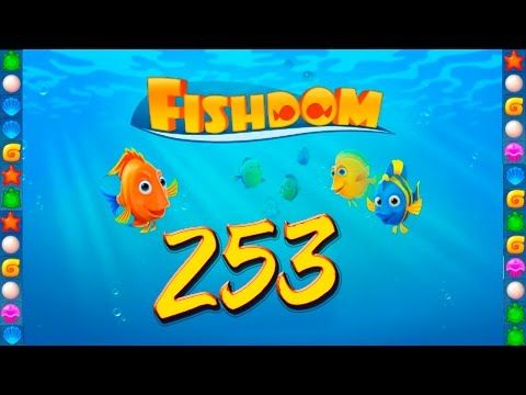 Video guide by GoldCatGame: Fishdom: Deep Dive Level 253 #fishdomdeepdive