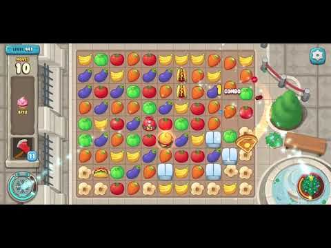 Video guide by Mint Latte: Match-3 Level 441 #match3
