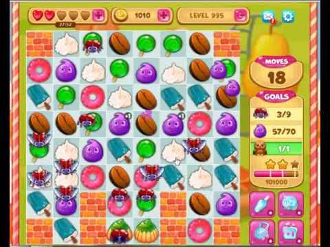 Video guide by Gamopolis: Candy Valley Level 995 #candyvalley