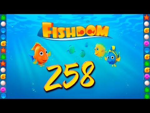 Video guide by GoldCatGame: Fishdom: Deep Dive Level 258 #fishdomdeepdive