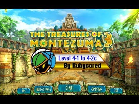Video guide by RubycoredBejeweled: The Treasures of Montezuma 3 levels 4-1 to  #thetreasuresof